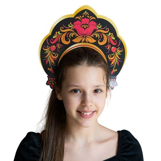 PR Кокошник Хохлома 269мм