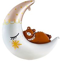 Фигура Полумесяц с мишкой 34''/85см