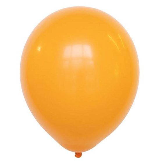 воздушные шары, M 9"/23см Пастель ORANGE 005 100шт