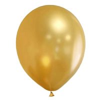 Воздушный шар 12"/30см Металлик GOLD 025 100шт