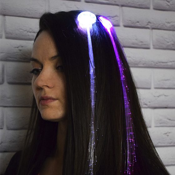 Y Прядь LED мигающая многоцветная