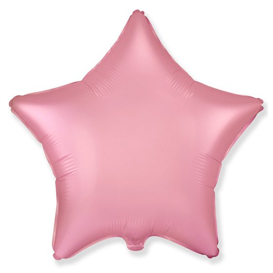 FM Звезда Пастель сатин PINK 18"/45см
