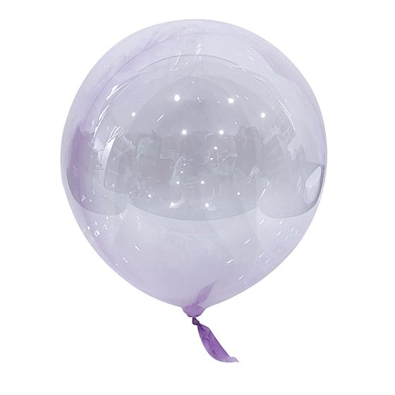 Y 18" Шар-сфера Bubble Purple 1шт