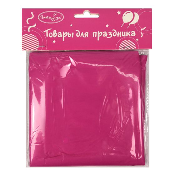 Y Скатерть полиэтиленовая Hot Pink 121см X 183см