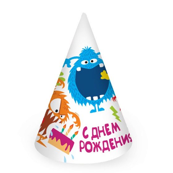 PR Колпачок Монстрики 6шт