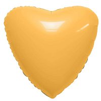 AU Сердце Мистик Абрикос 19"/50см