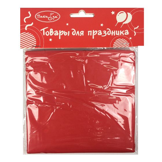 Y Скатерть полиэтиленовая Red 121см X 183см