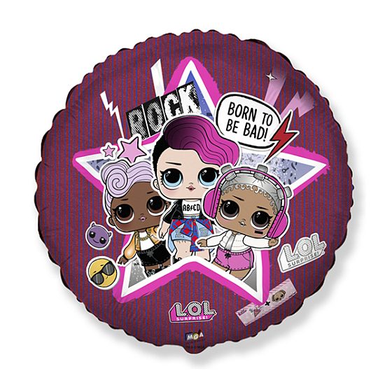 FM Круг И-451 Куклы подружки LOL Рок 18"/45см