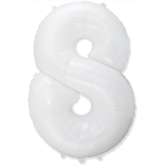 FM Фигура Цифра 8 White 40"/102см
