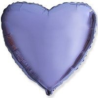 FM Сердце LILAC 18"/45см