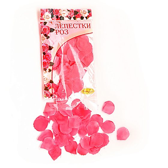 свадебные аксессуары, AC Лепестки роз PINK 30гр.