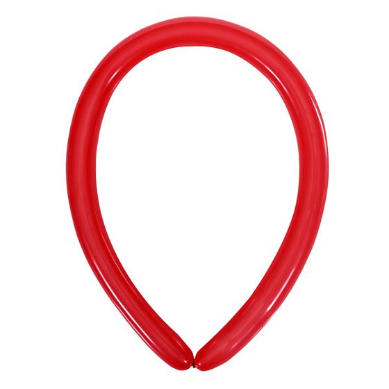 воздушные шары, шары для моделирования, M 270 Пастель для моделирования RED 100шт