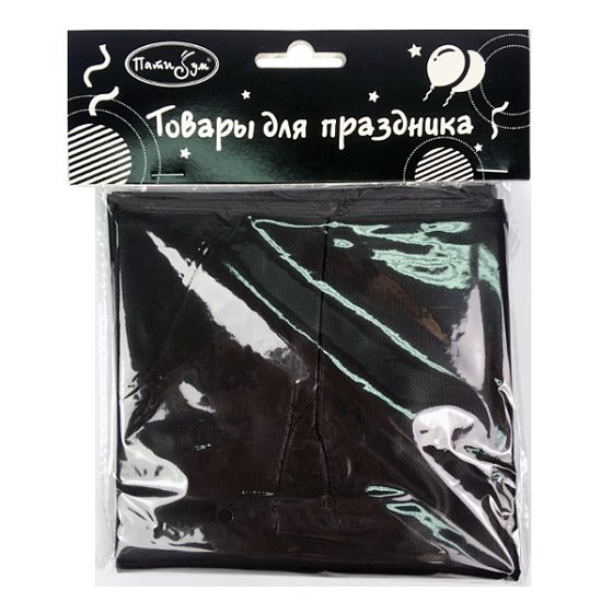 Y Скатерть полиэтиленовая Black 121см X 183см