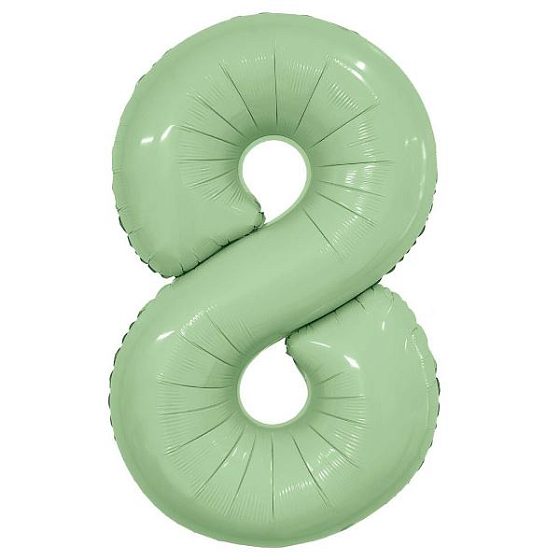 AU Фигура Цифра 8 Slim Олива 40"/102см