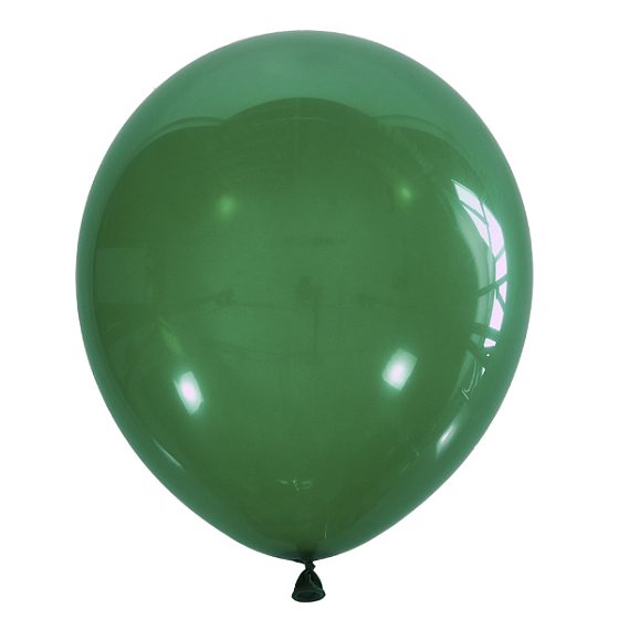 воздушные шары, M 9"/23см Декоратор EMERALD GREEN 055 100шт