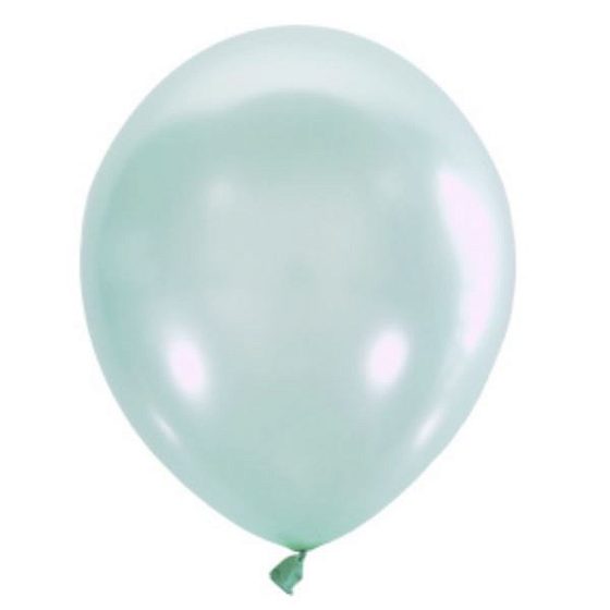 воздушные шары, M 5"/13см Перламутр GREEN 075 100шт