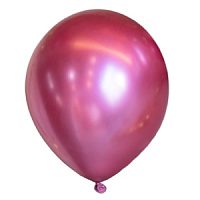 Воздушный шар 11"/28см Хром PLATINUM Pink 25шт