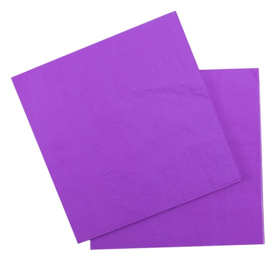 Y Салфетки Purple 33см X 33см 12шт