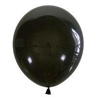 Воздушный шар 12"/30см Декоратор BLACK 048 100шт