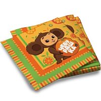 Салфетки Чебурашка 33х33см 20шт