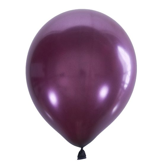 воздушные шары, M 12"/30см Металлик BURGUNDY 032 100шт