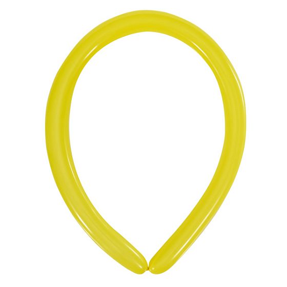 воздушные шары, шары для моделирования, M 270 Пастель для моделирования YELLOW 100шт