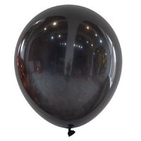 Воздушный шар 12"/30см Декоратор BLACK 048 50шт