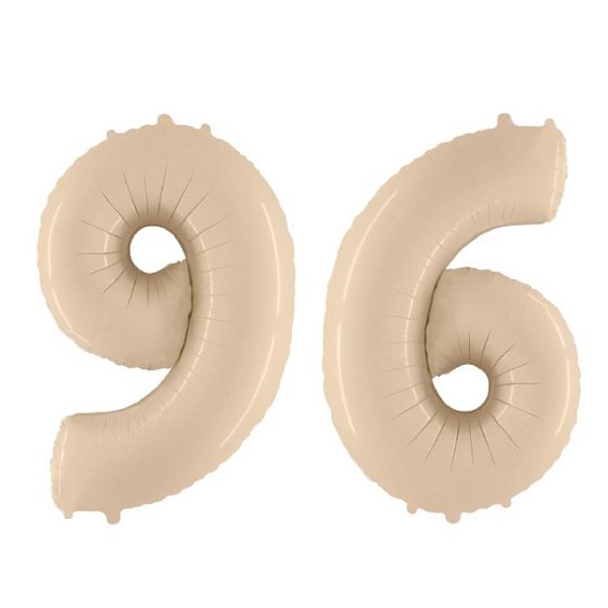 FM Фигура Цифра 6/9 Сатин Cream 40"/102см