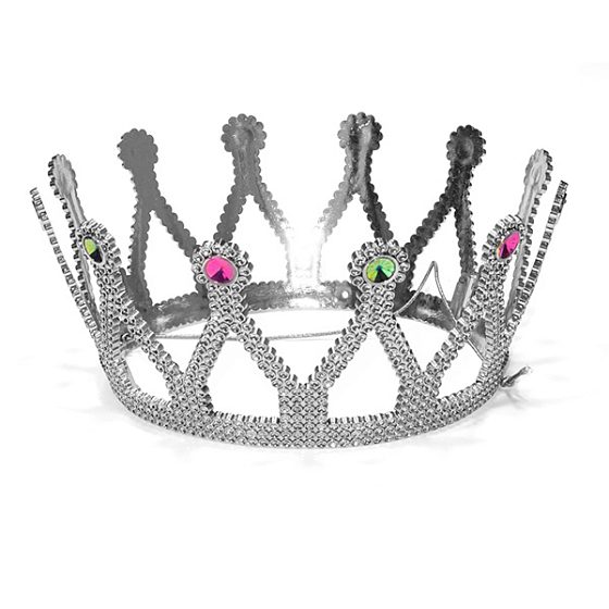 Y Корона серебряная d 16см