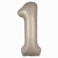 Фигура Цифра 1 Slim Мистик крем 40"/102см