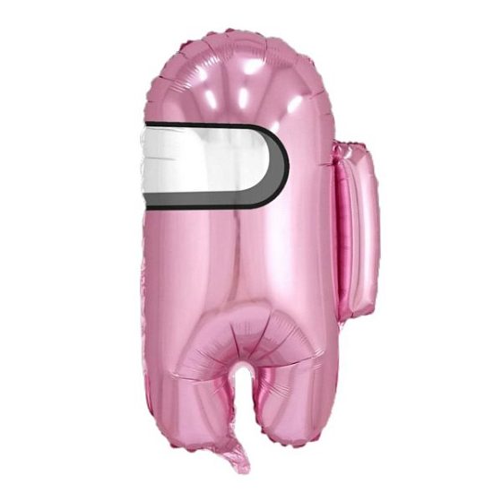 AU Фигура Космонавтик Розовая 26"/66см