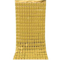 Занавес Диско Золото 1м х 2м