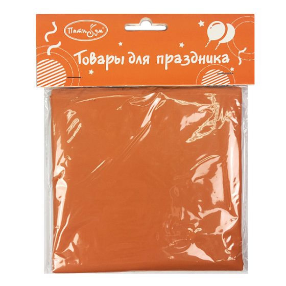 Y Скатерть полиэтиленовая Orange 121см X 183см