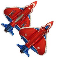 Фигура Истребитель красный 72см х 45см