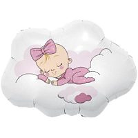 Фигура Малышка на облаках 65х60см