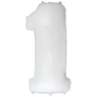 Фигура Цифра 1 White 40"/102см