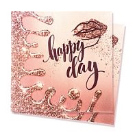 Салфетки Happy Day 33 х 33см 12 шт