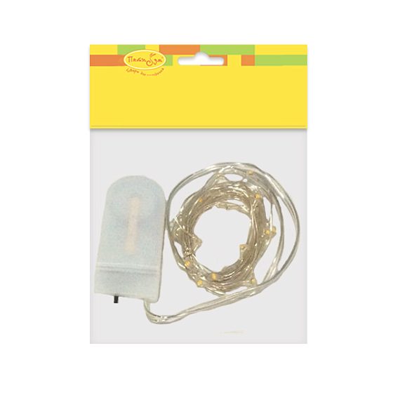 Y Светодиодная нить золотая 2м